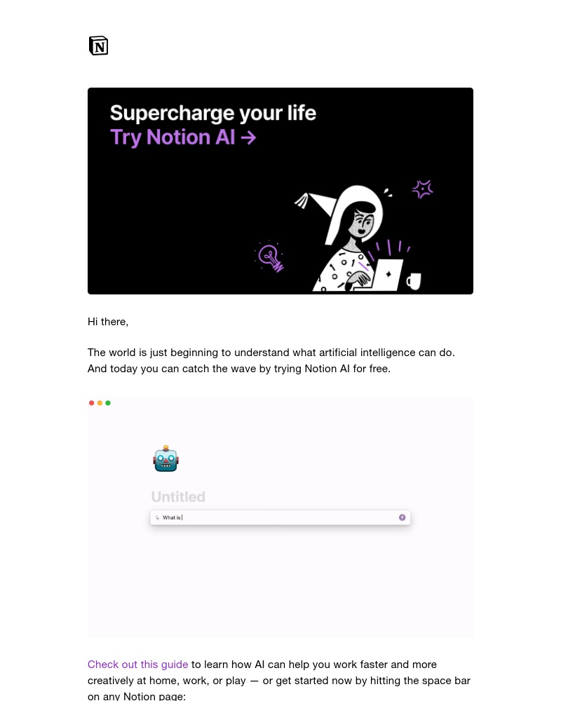 Notion - Yes, AI is real