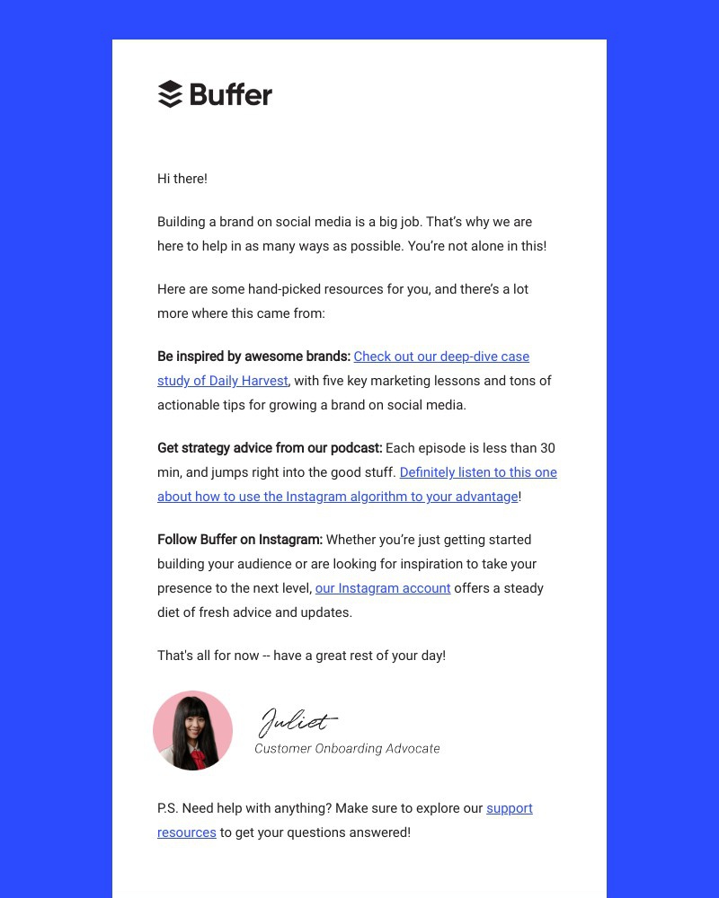 Buffer - You’re not alone in building your brand… really!