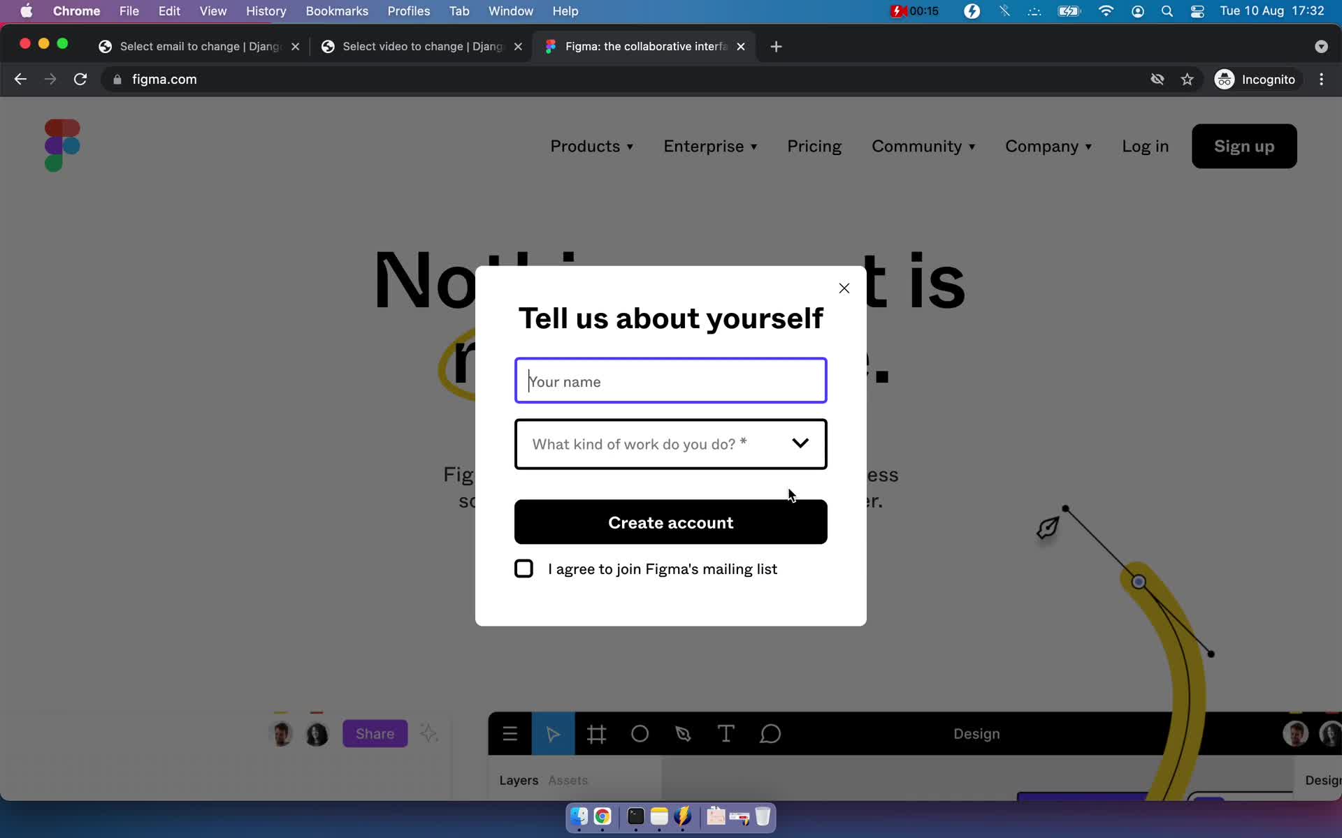 Onboarding on Figma video thumbnail