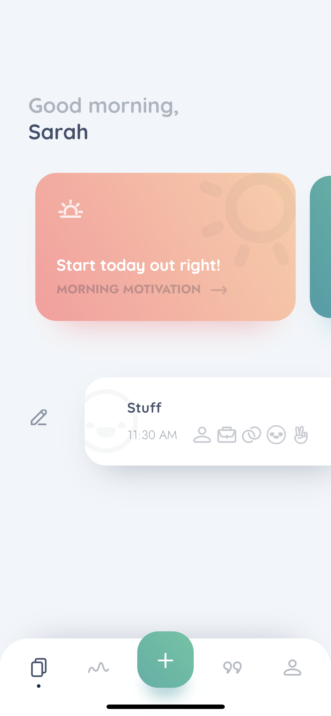 General browsing on Reflectly video thumbnail