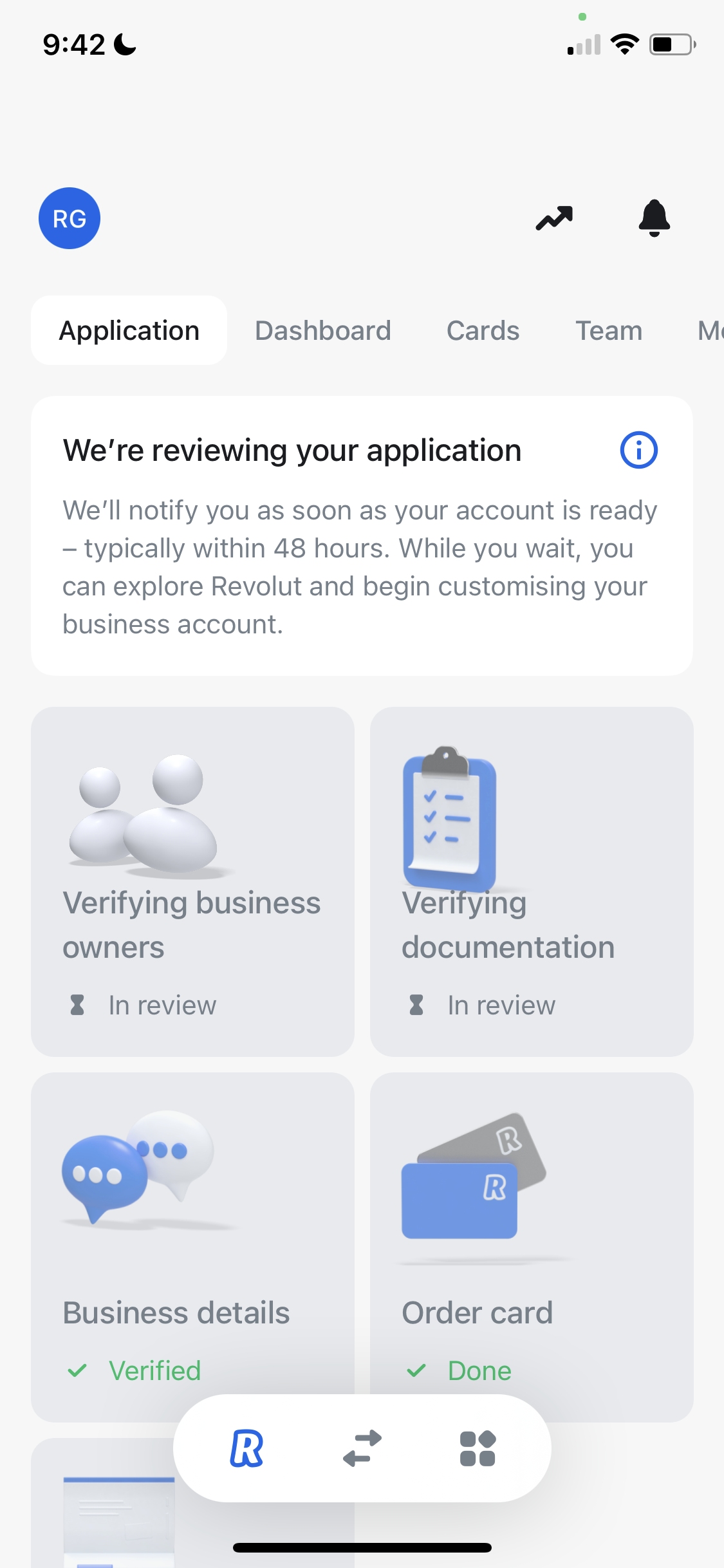 Screenshot of Select date