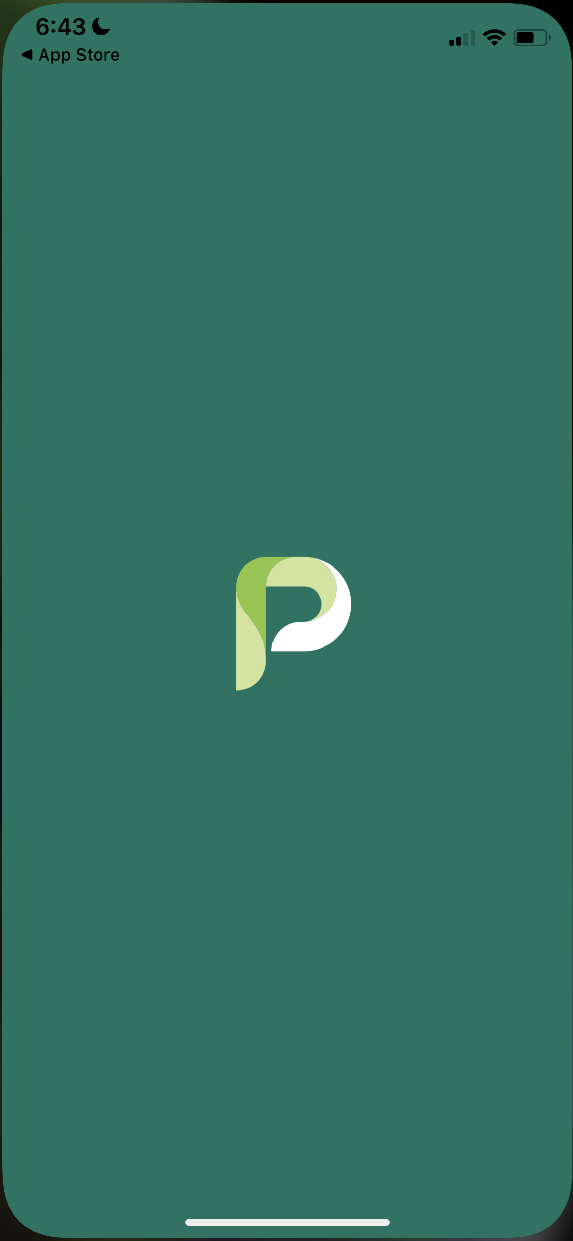 Screenshot of Splash screen