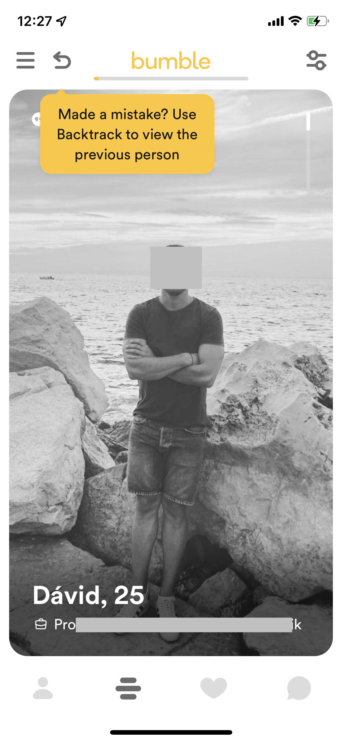 Screenshot of Guide tooltip