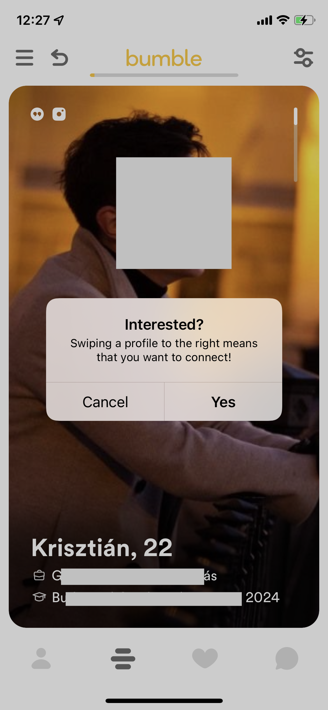 Screenshot of Confirm