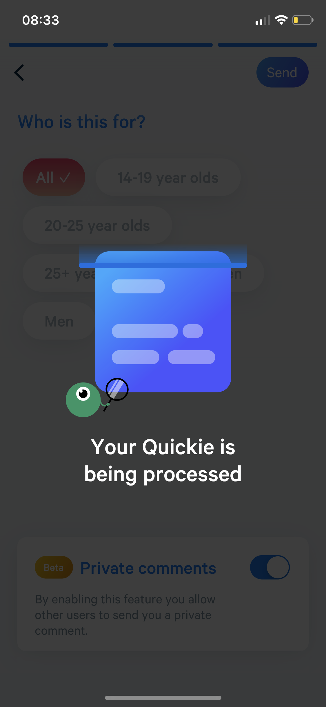 Screenshot of Loading