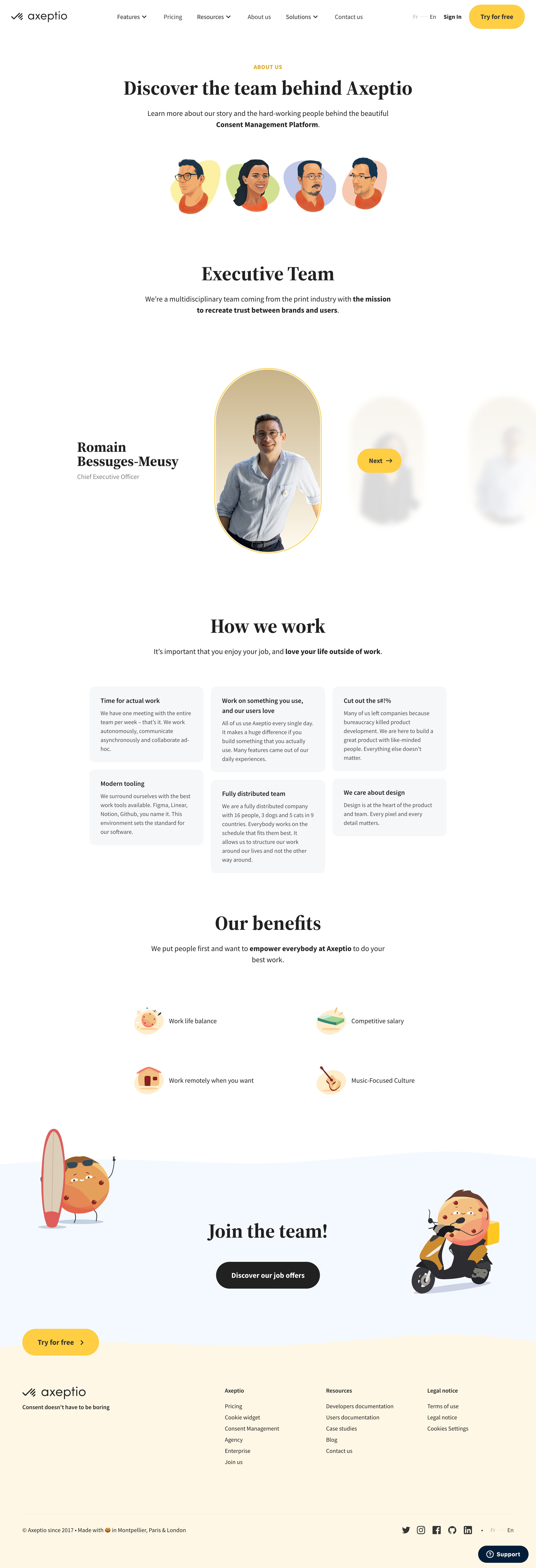 General browsing on Axeptio video thumbnail