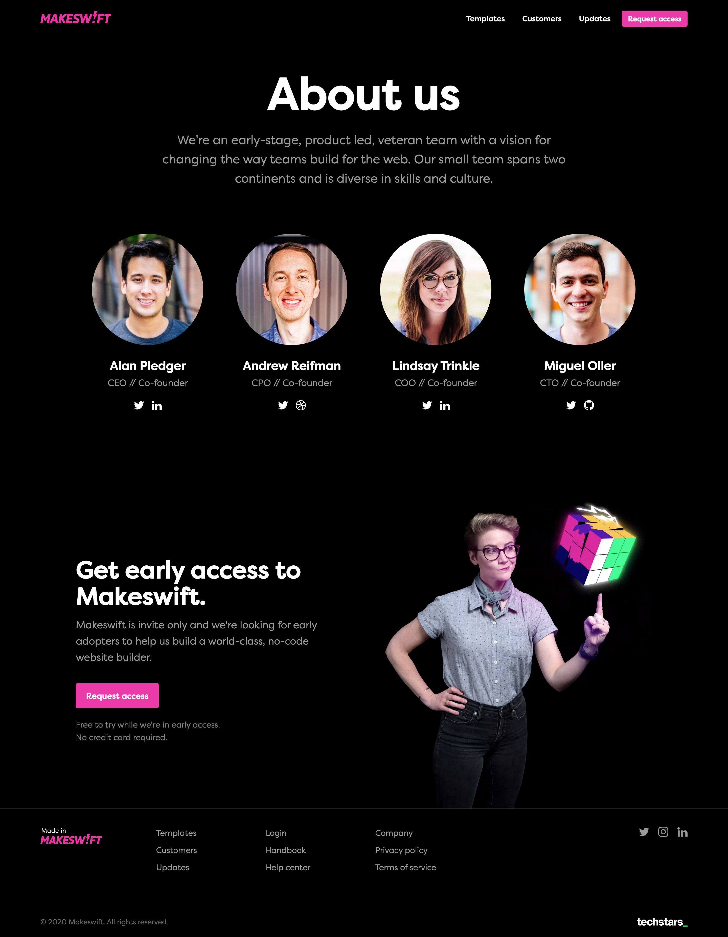 General browsing on Makeswift video thumbnail