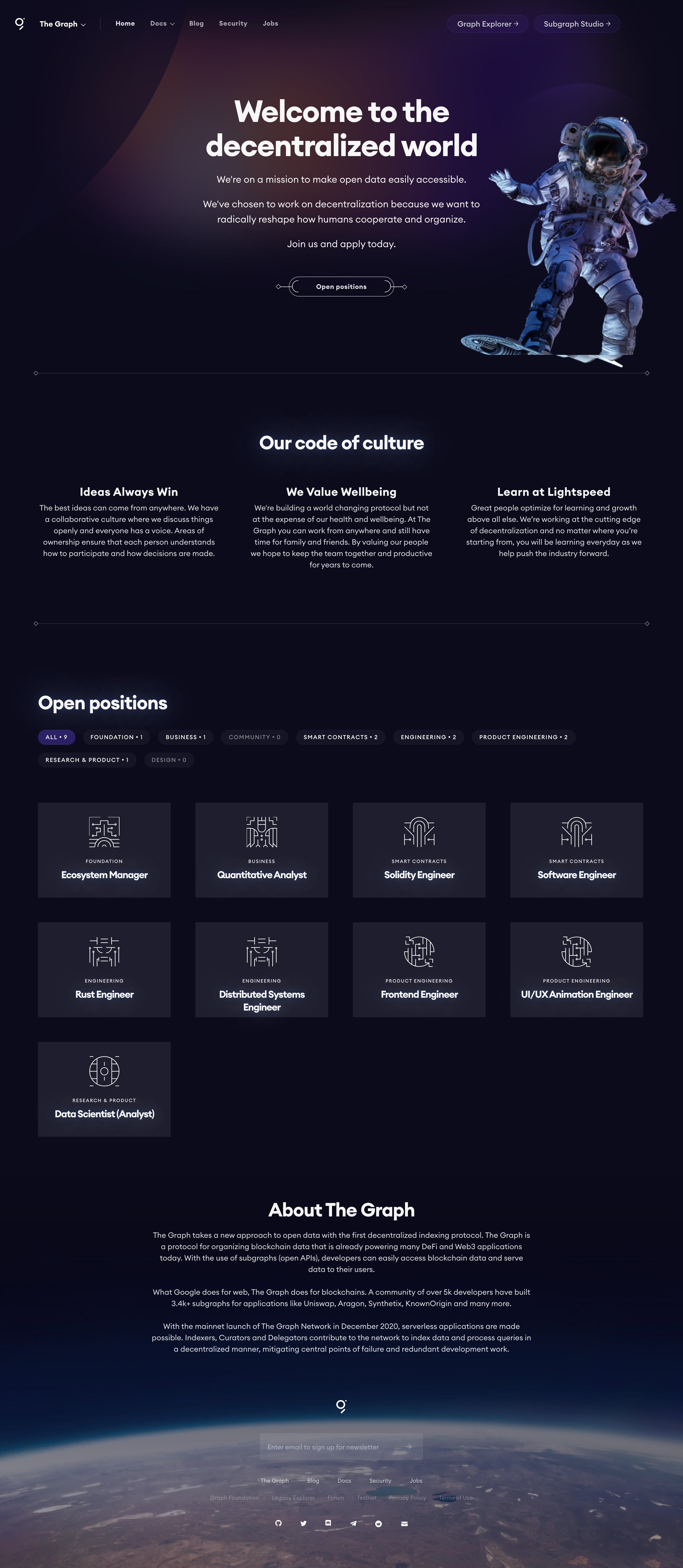 General browsing on The Graph video thumbnail