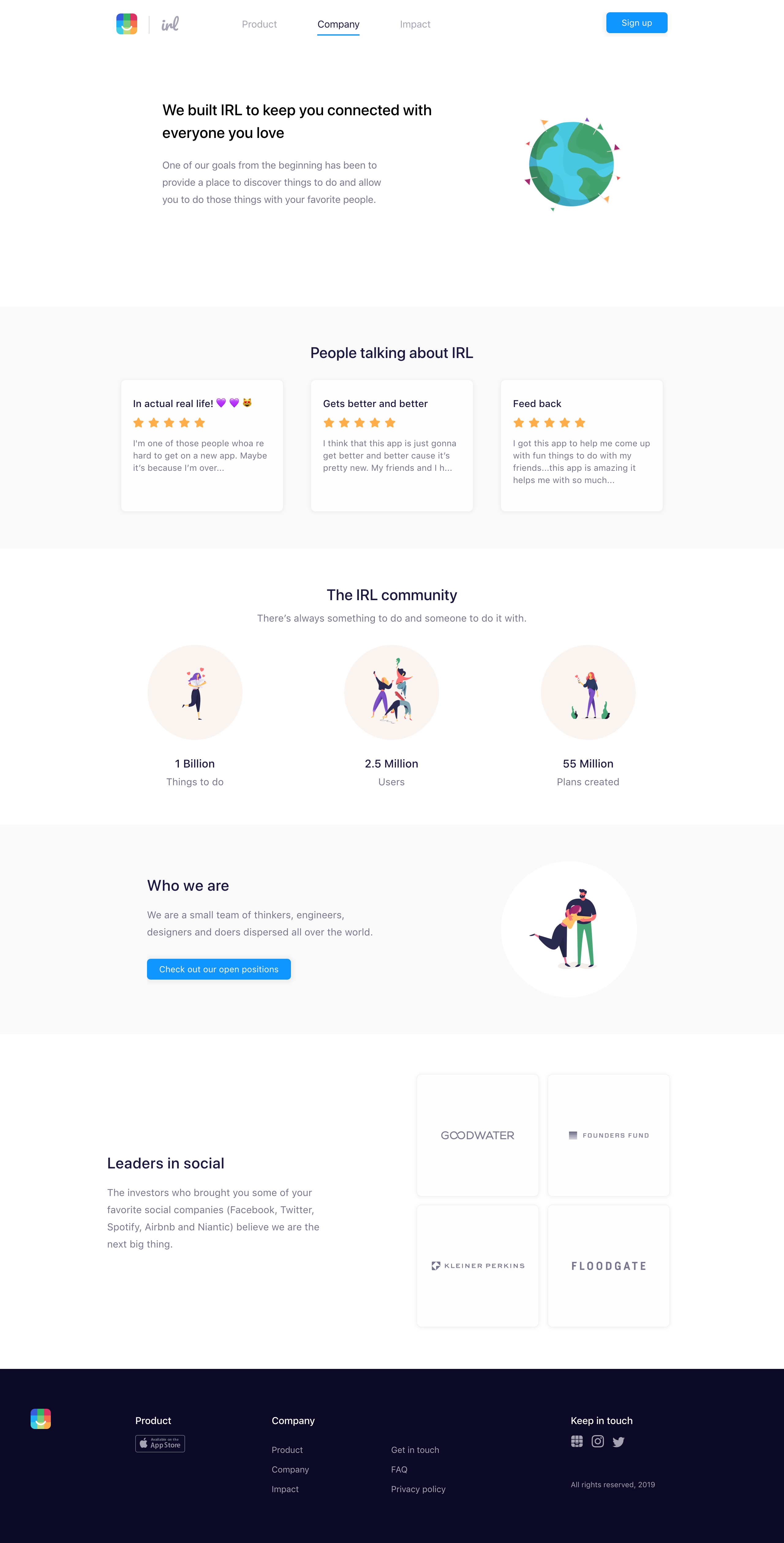 General browsing on IRL video thumbnail