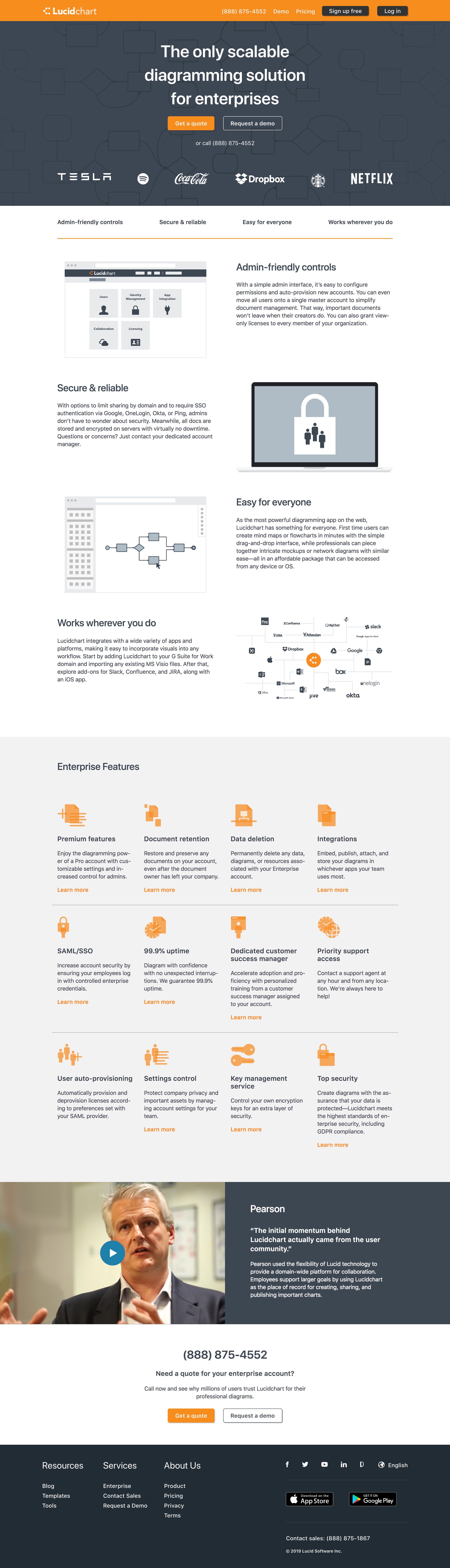 General browsing on Lucidchart video thumbnail
