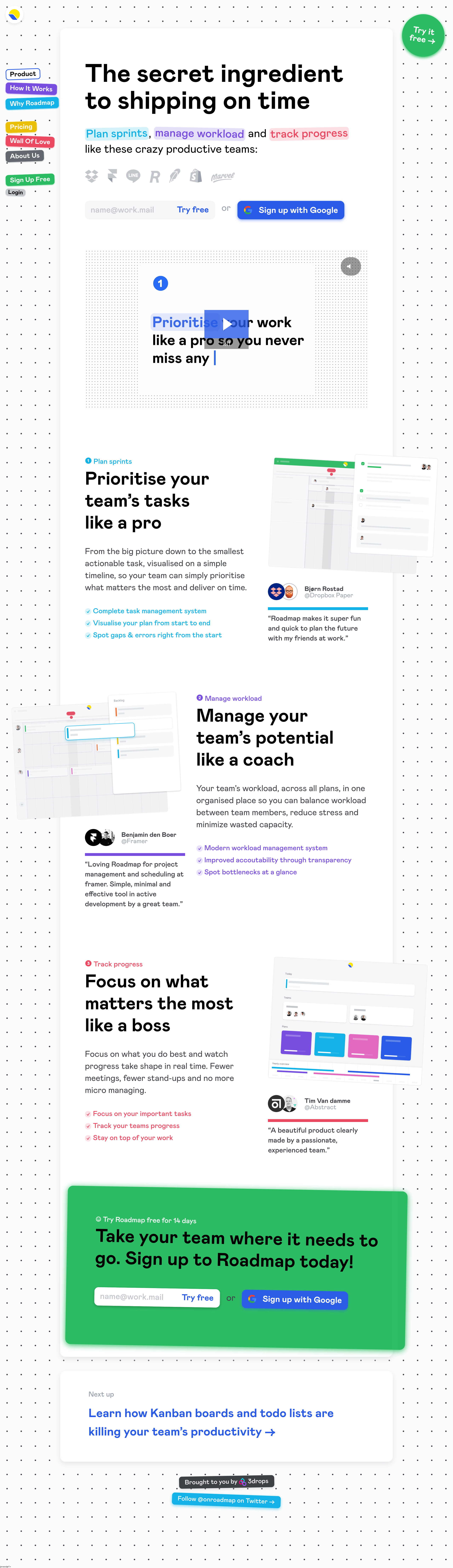 General browsing on Roadmap video thumbnail