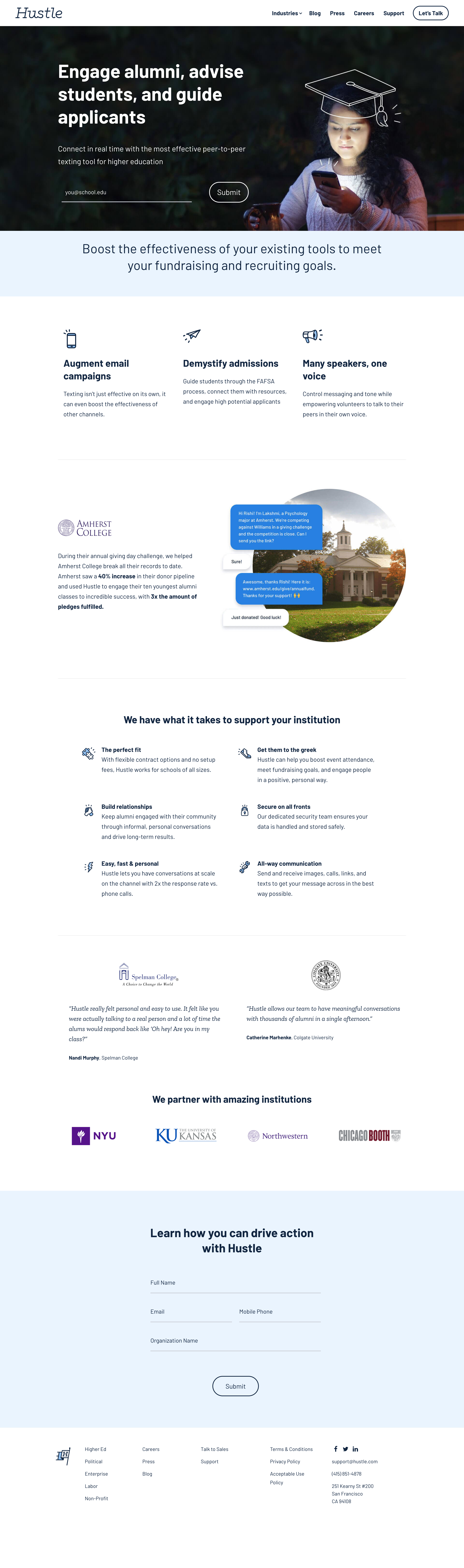 General browsing on Hustle video thumbnail