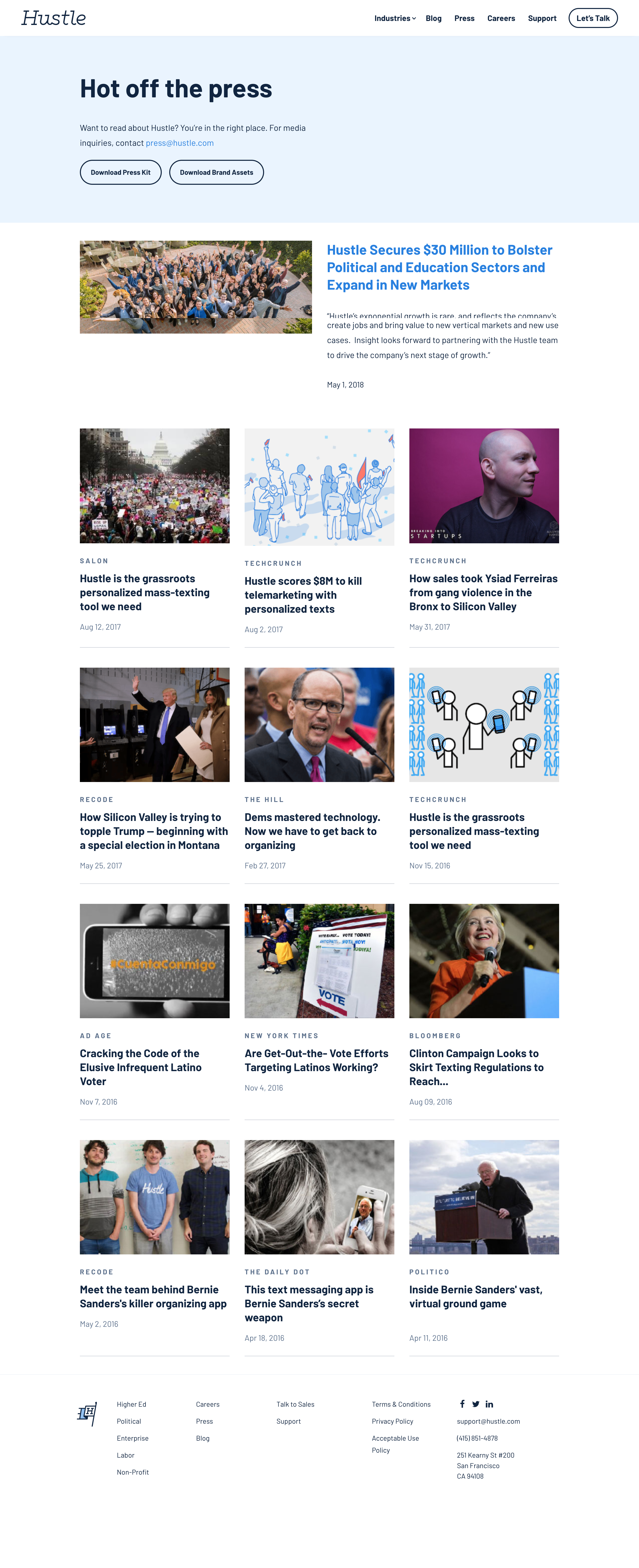 General browsing on Hustle video thumbnail