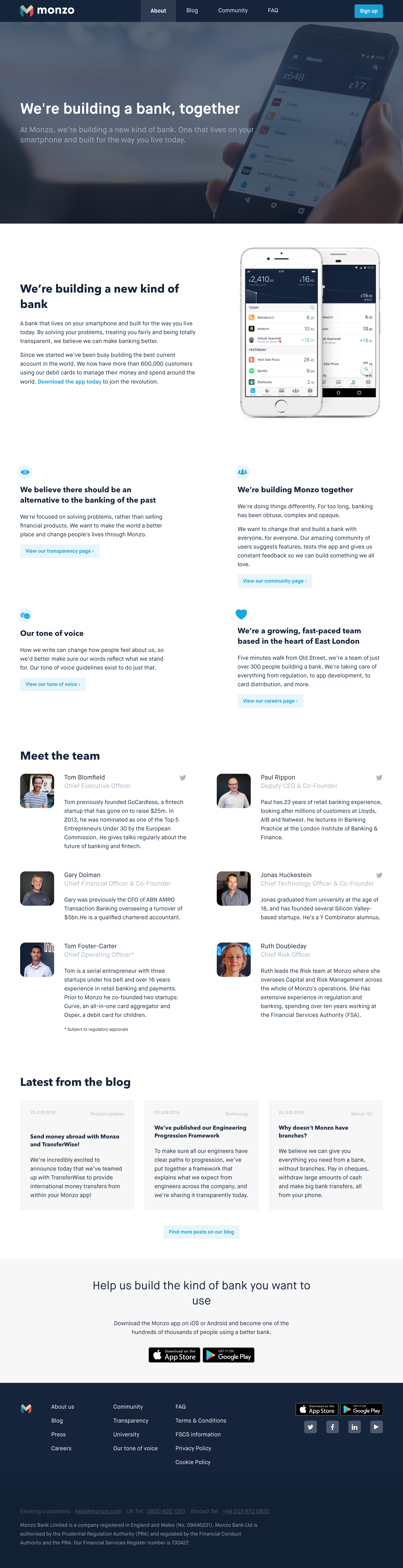 General browsing on Monzo video thumbnail