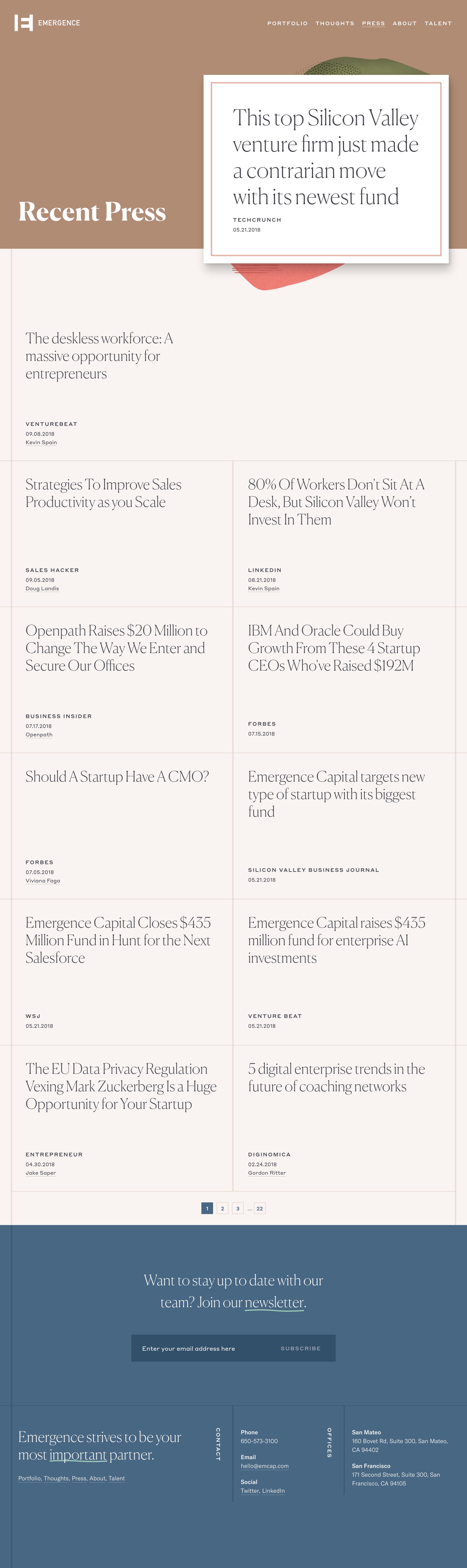 General browsing on Emergence video thumbnail