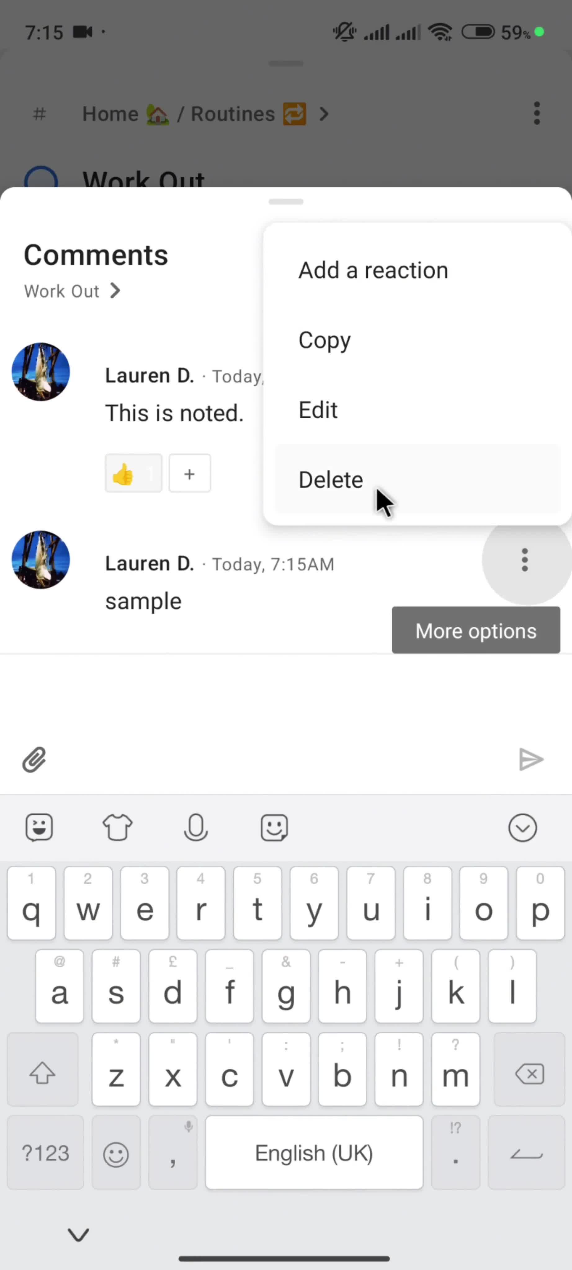 Commenting on Todoist video thumbnail