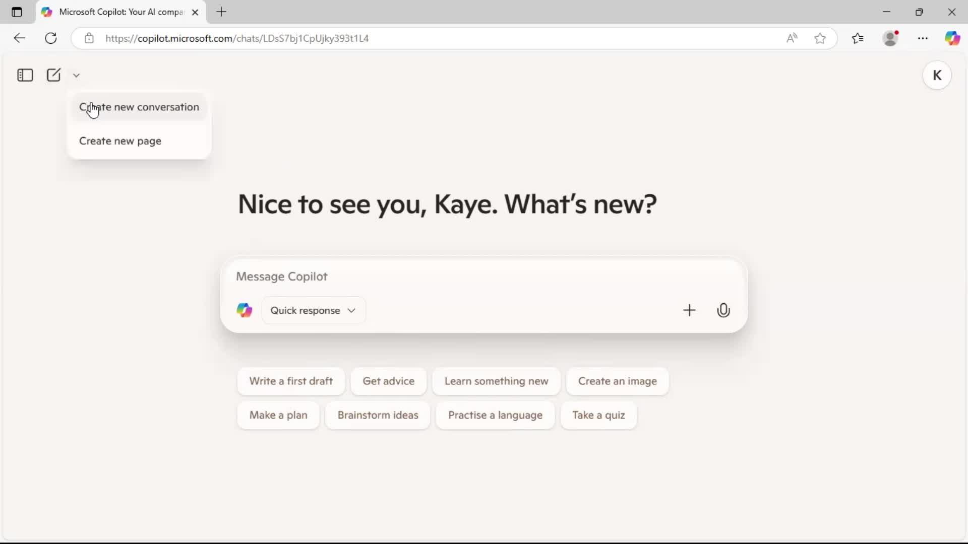 Creating a new topic on Microsoft Copilot video thumbnail