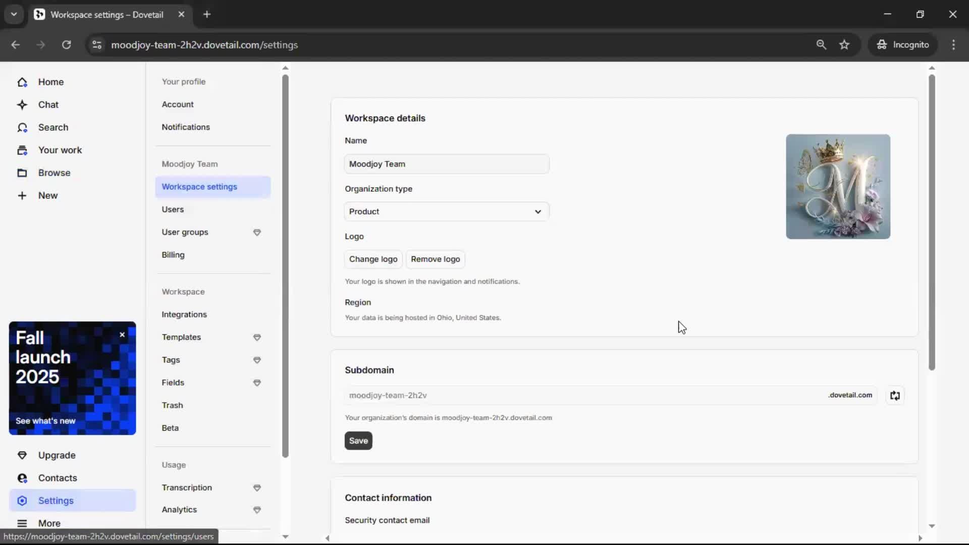 Deleting your account on Dovetail video thumbnail