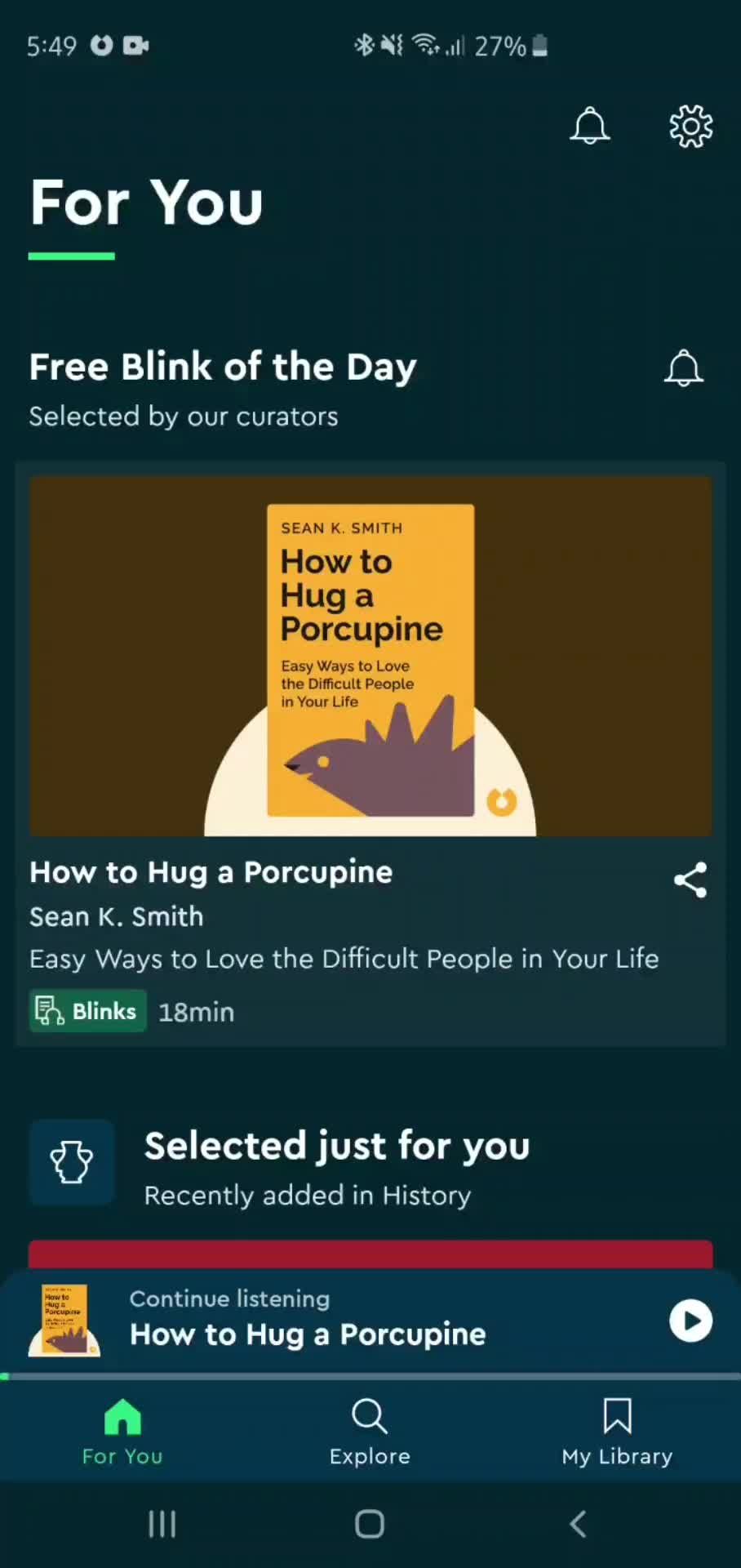 Downloading on Blinkist video thumbnail