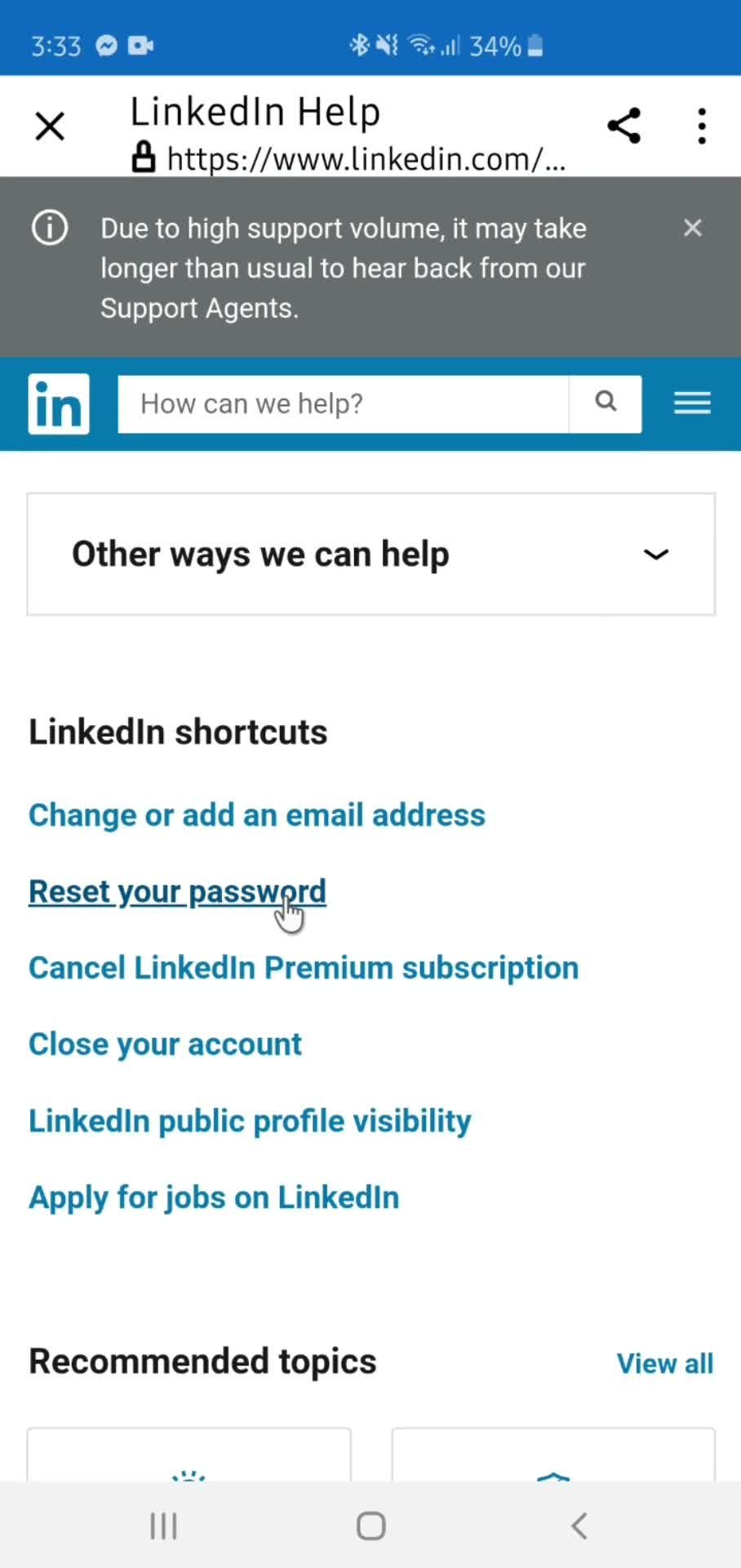 Help center video thumbnail