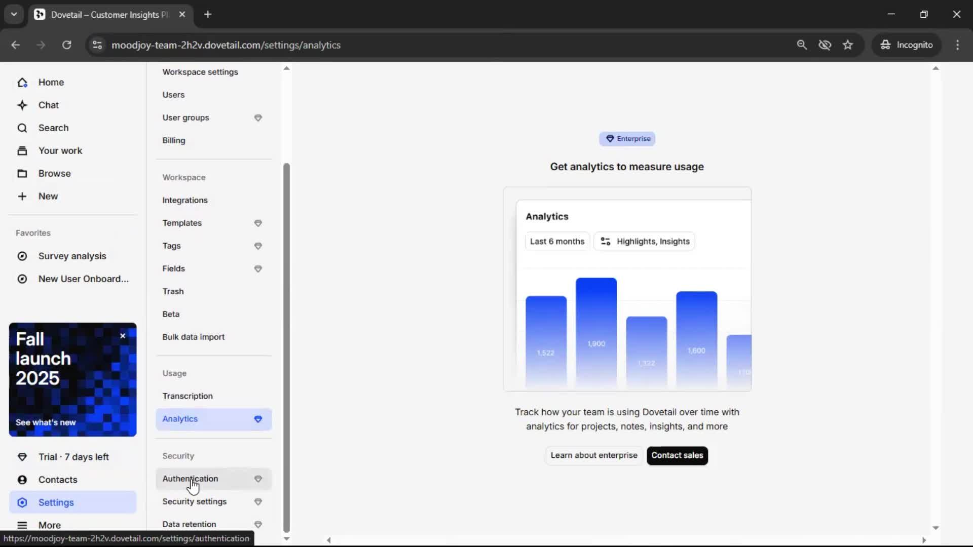 General browsing on Dovetail video thumbnail