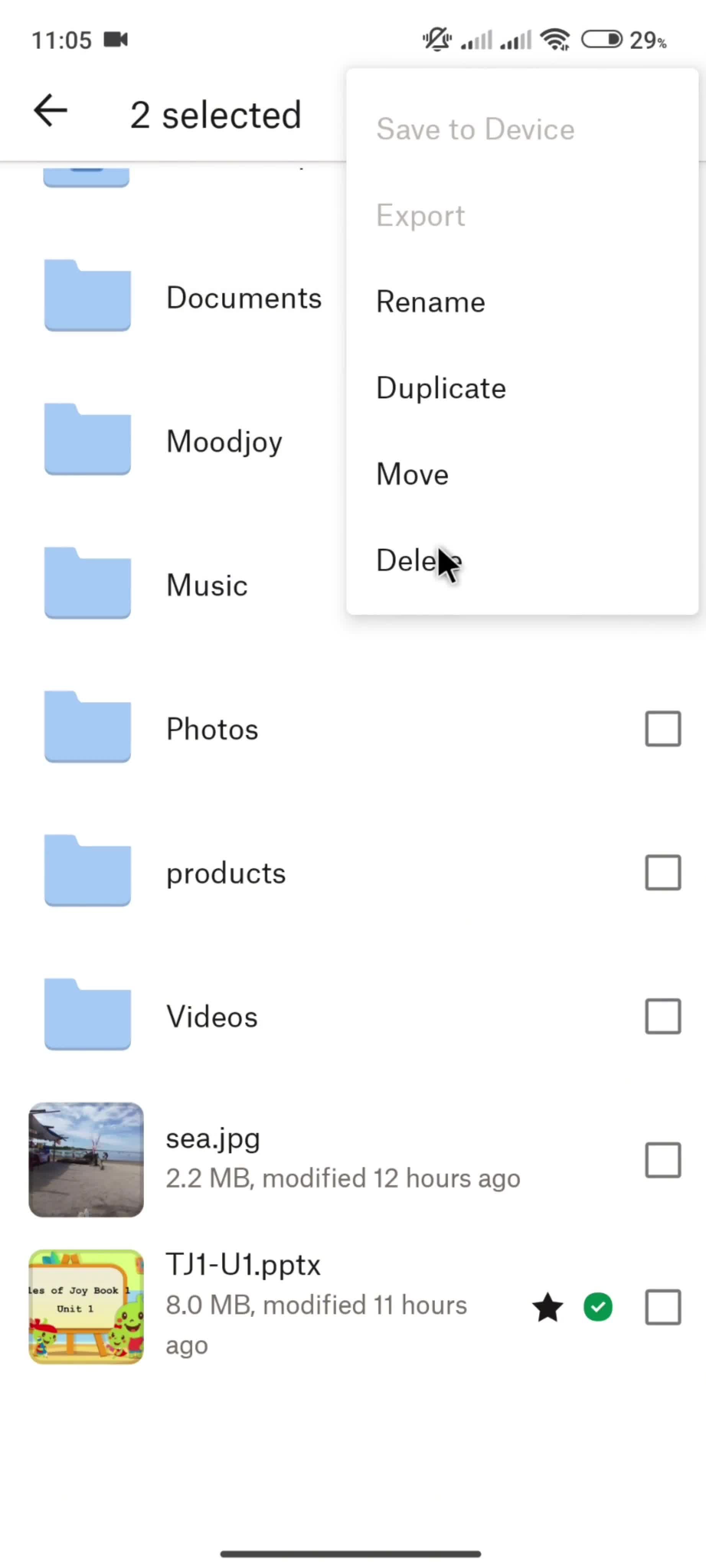 General browsing on Dropbox video thumbnail