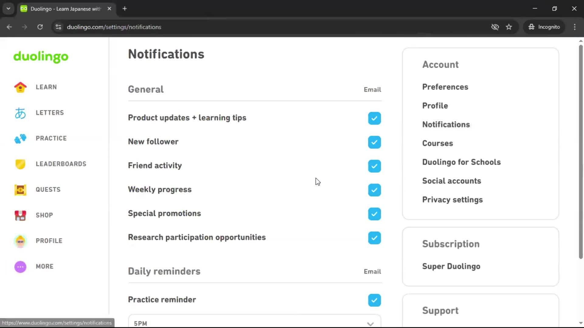 General browsing on Duolingo video thumbnail