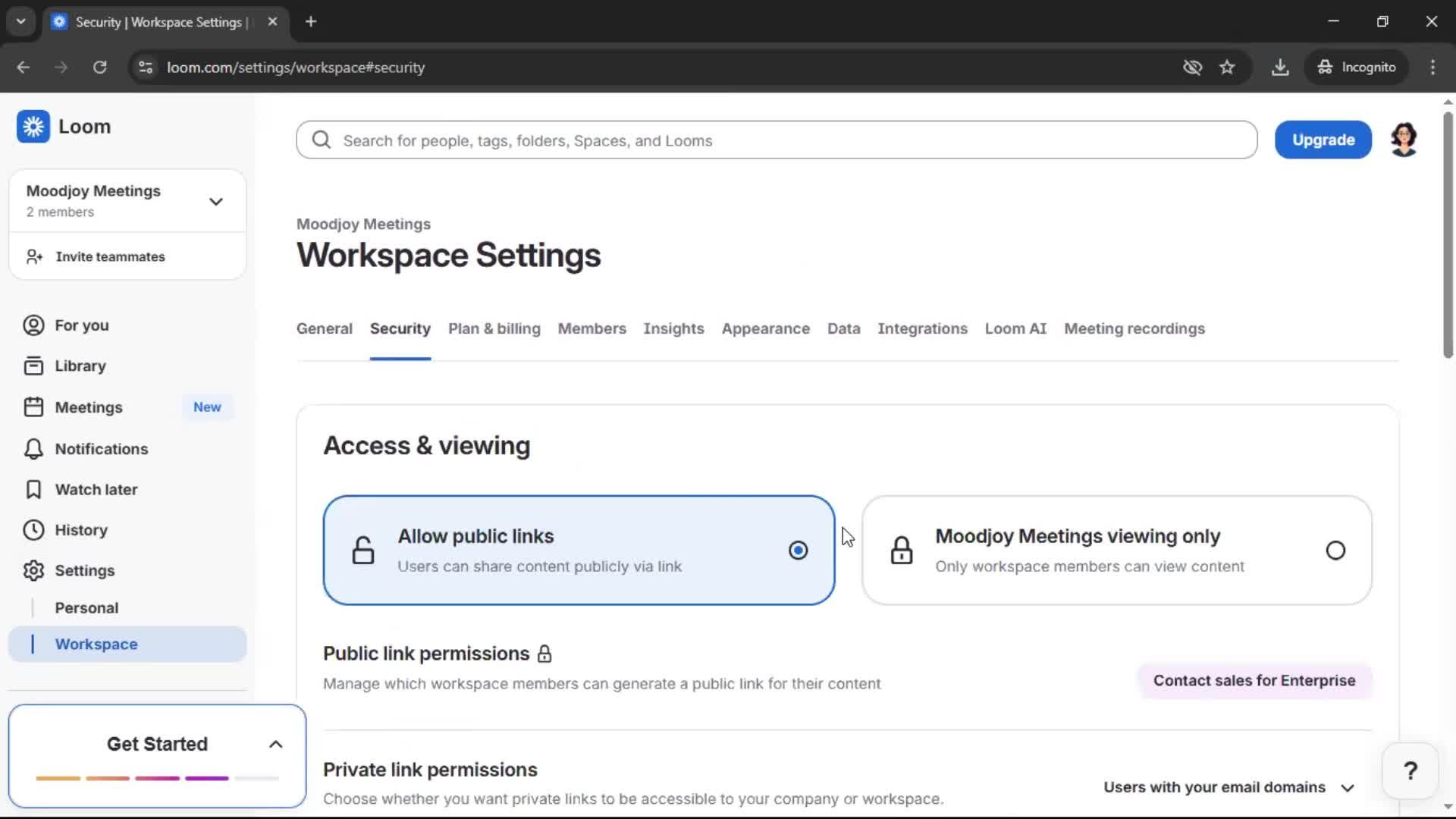 General browsing on Loom video thumbnail