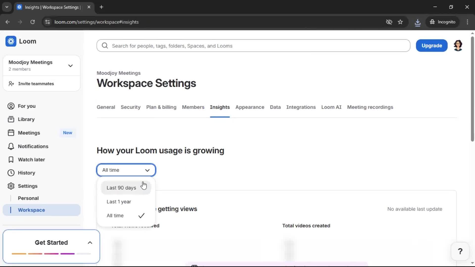 General browsing on Loom video thumbnail