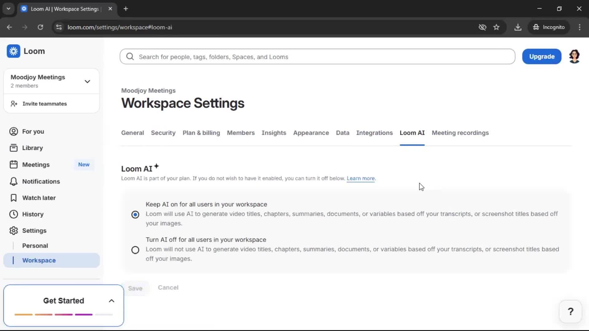 General browsing on Loom video thumbnail