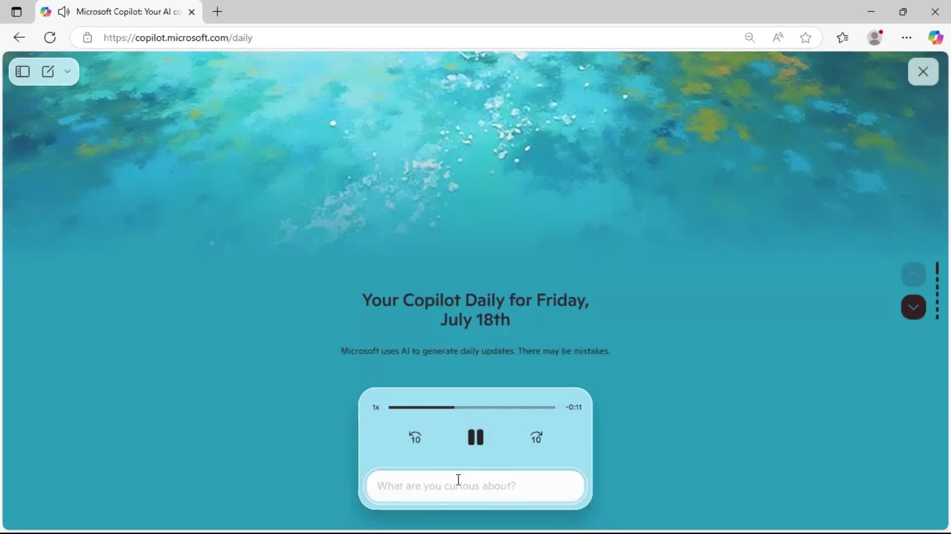 General browsing on Microsoft Copilot video thumbnail
