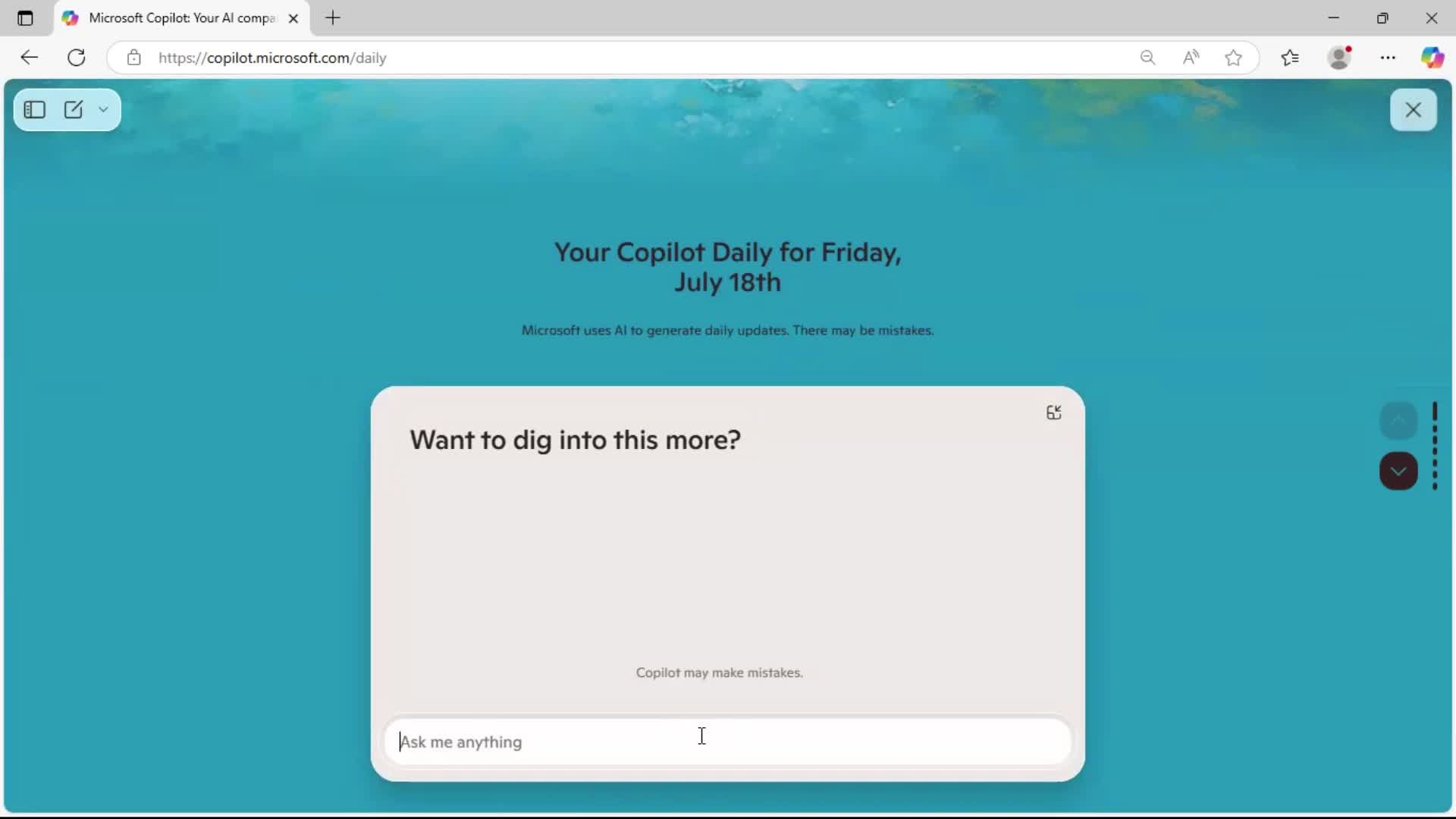 General browsing on Microsoft Copilot video thumbnail