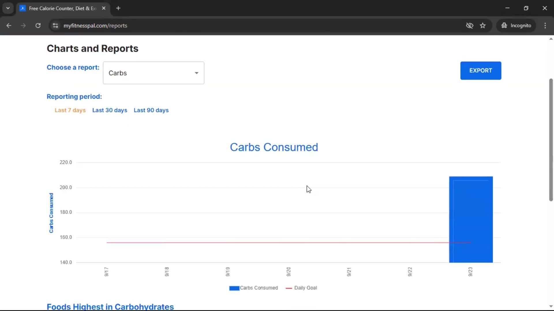 General browsing on MyFitnessPal video thumbnail
