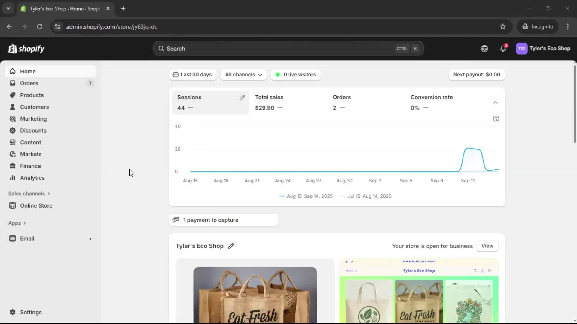 General browsing on Shopify video thumbnail