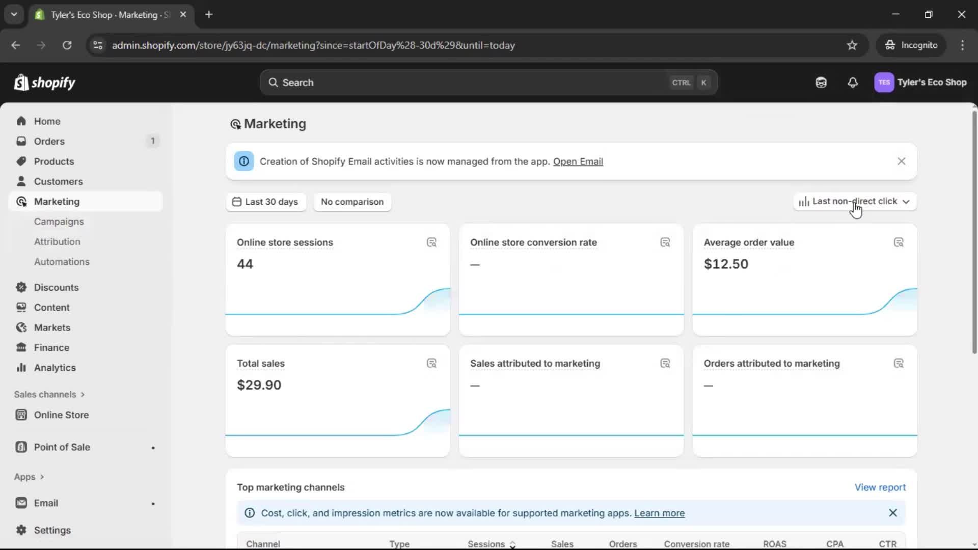 General browsing on Shopify video thumbnail