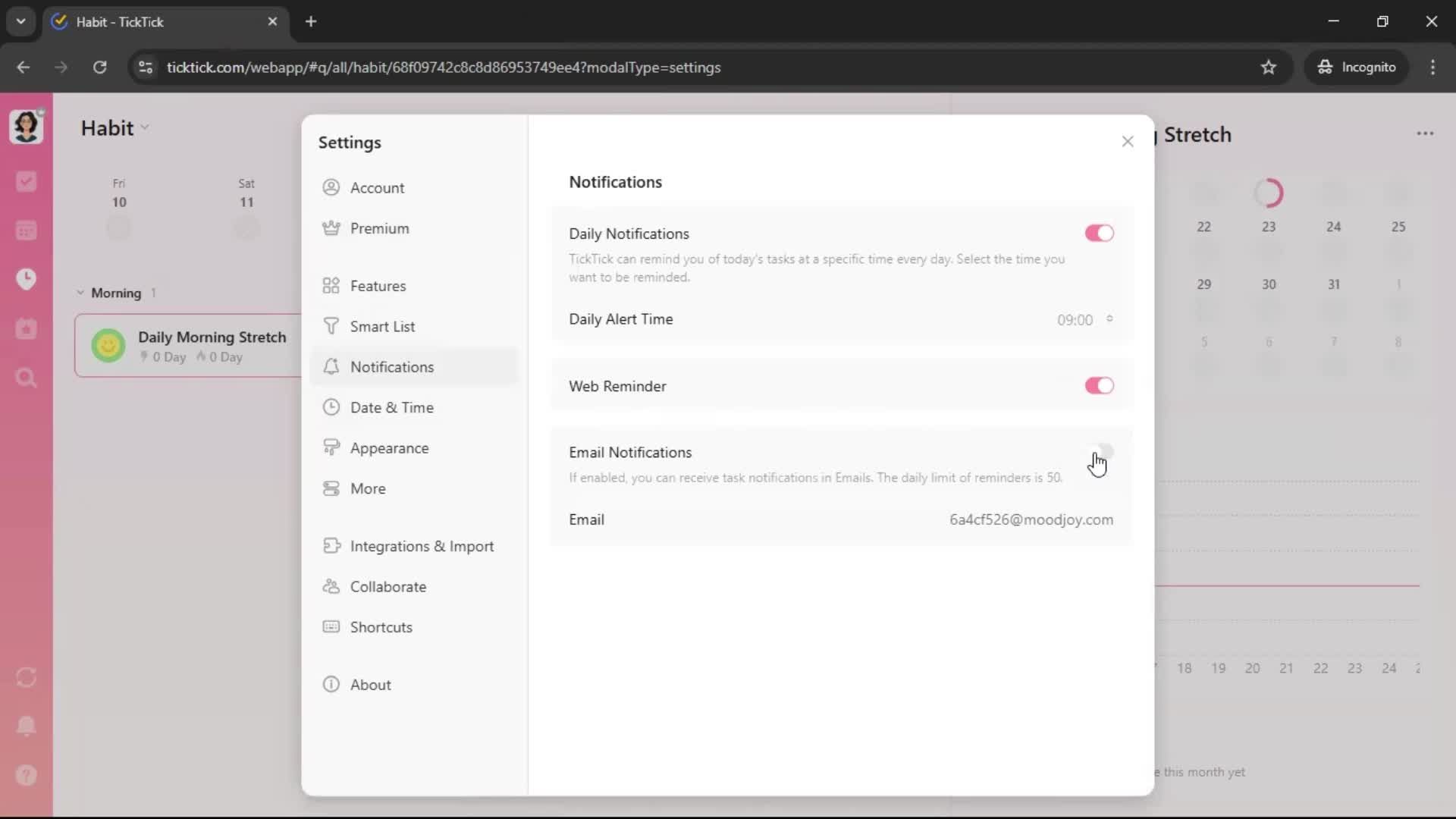 General browsing on TickTick video thumbnail