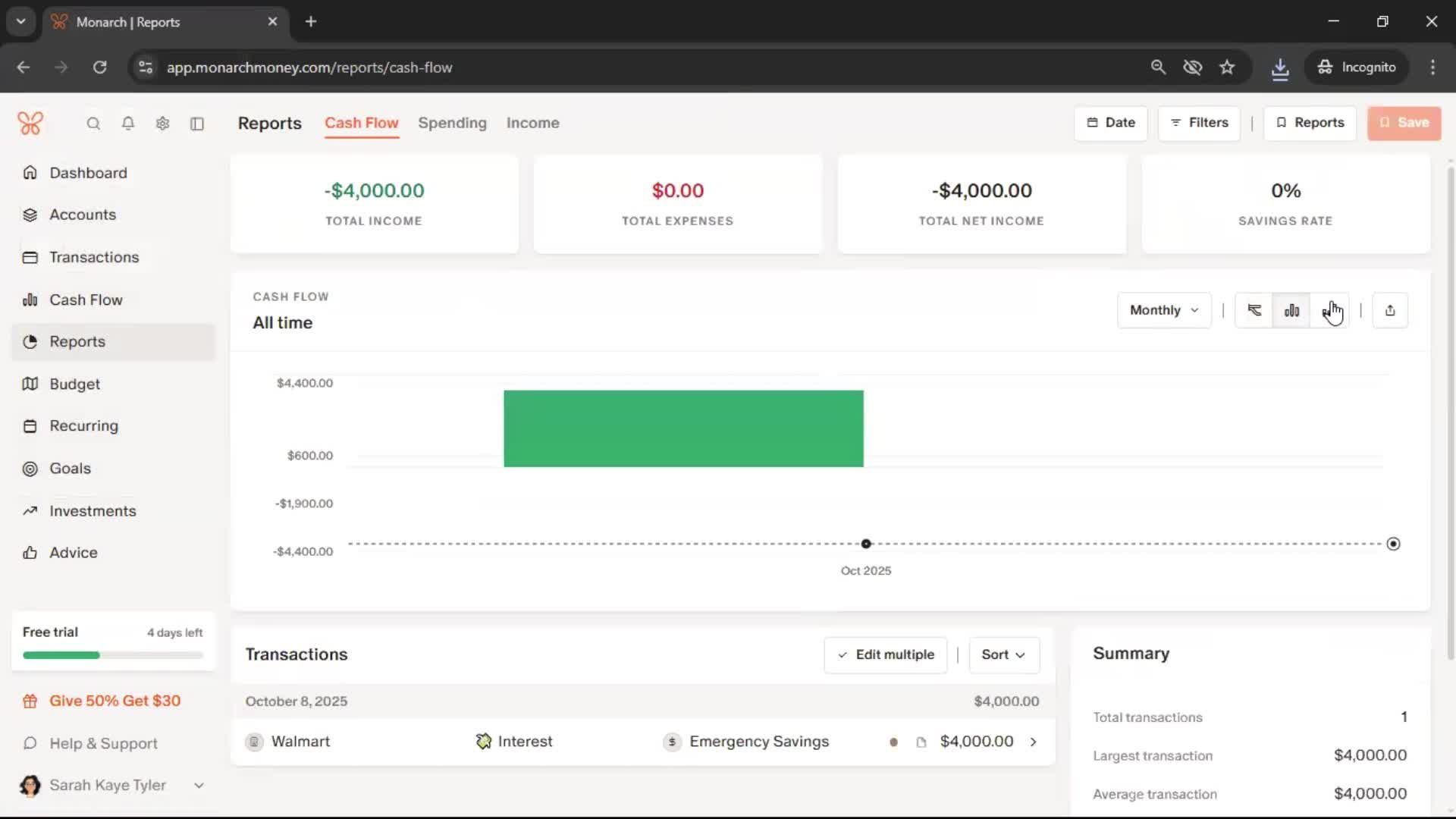 General browsing on Monarch Money video thumbnail