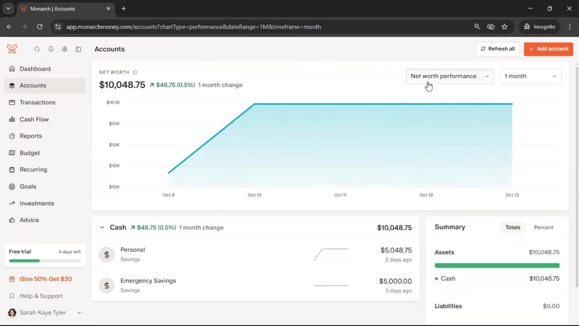 General browsing on Monarch Money video thumbnail