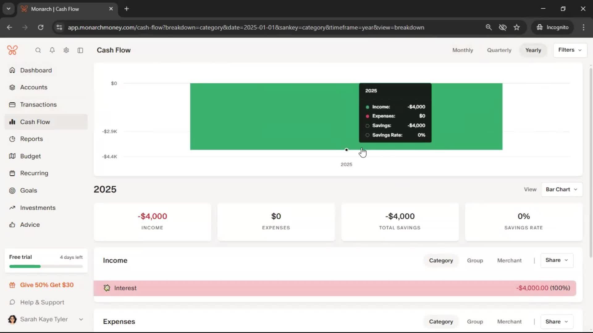General browsing on Monarch Money video thumbnail