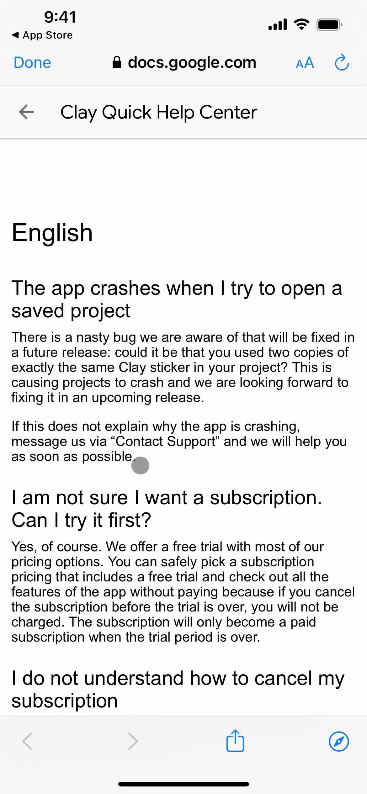 Help center on Clay video thumbnail