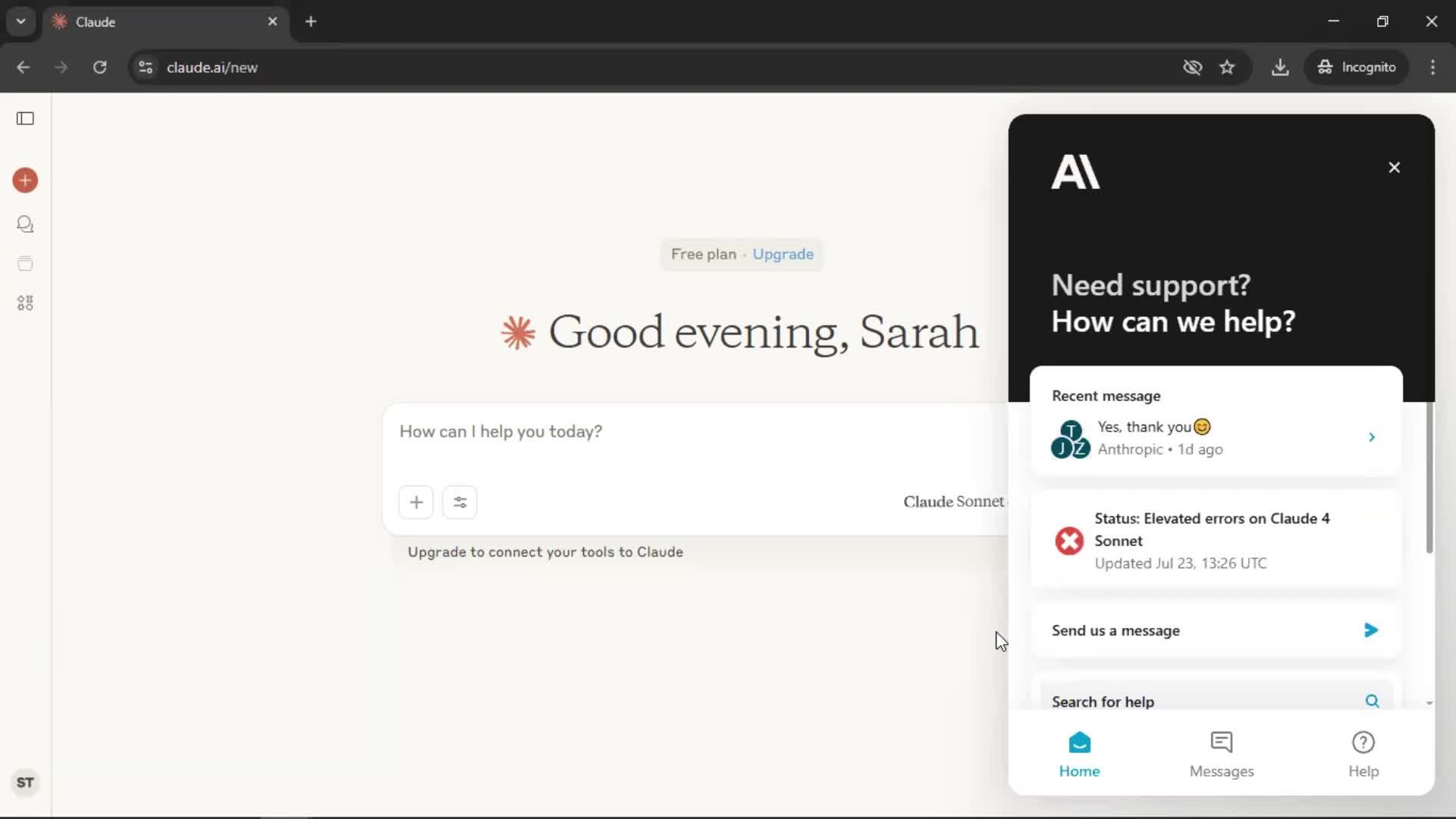 Help center on Claude video thumbnail