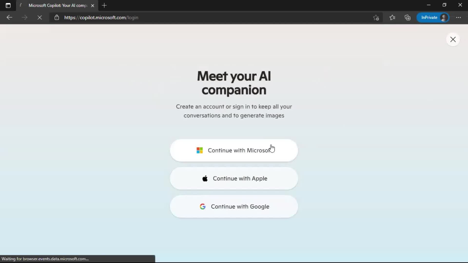 Logging in on Microsoft Copilot video thumbnail