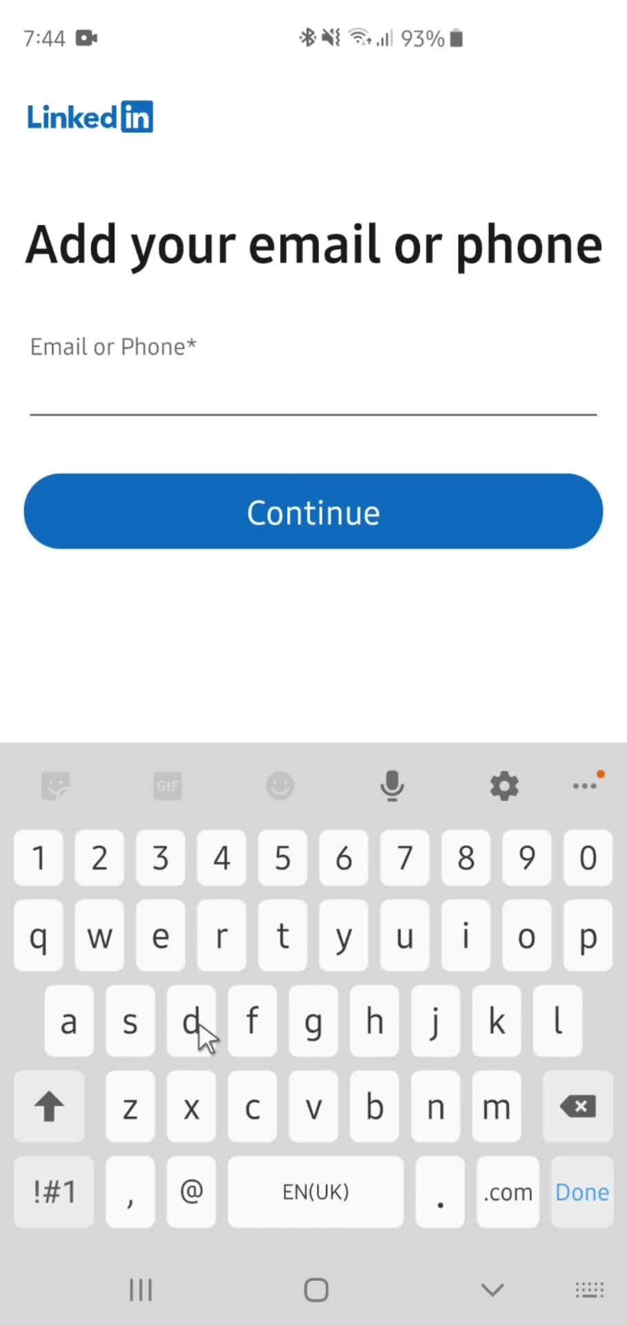 Enter email video thumbnail