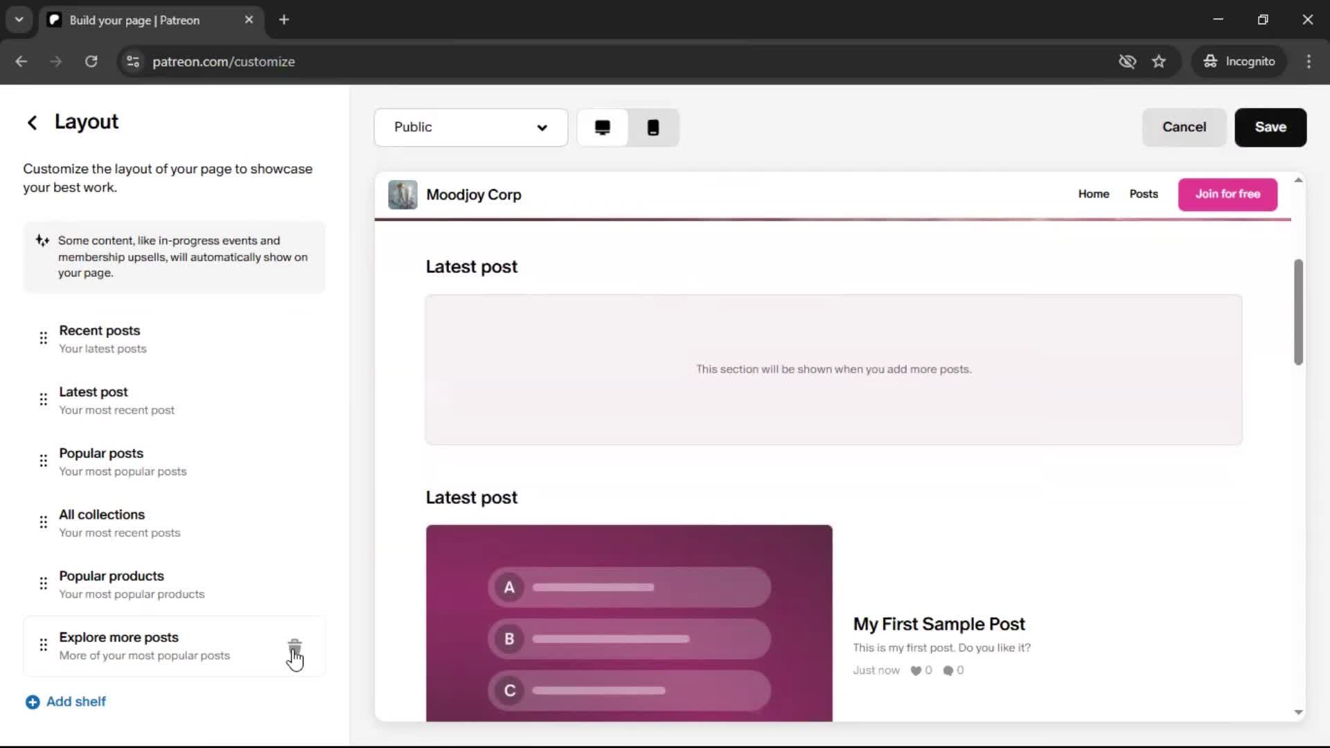 Onboarding on Patreon video thumbnail