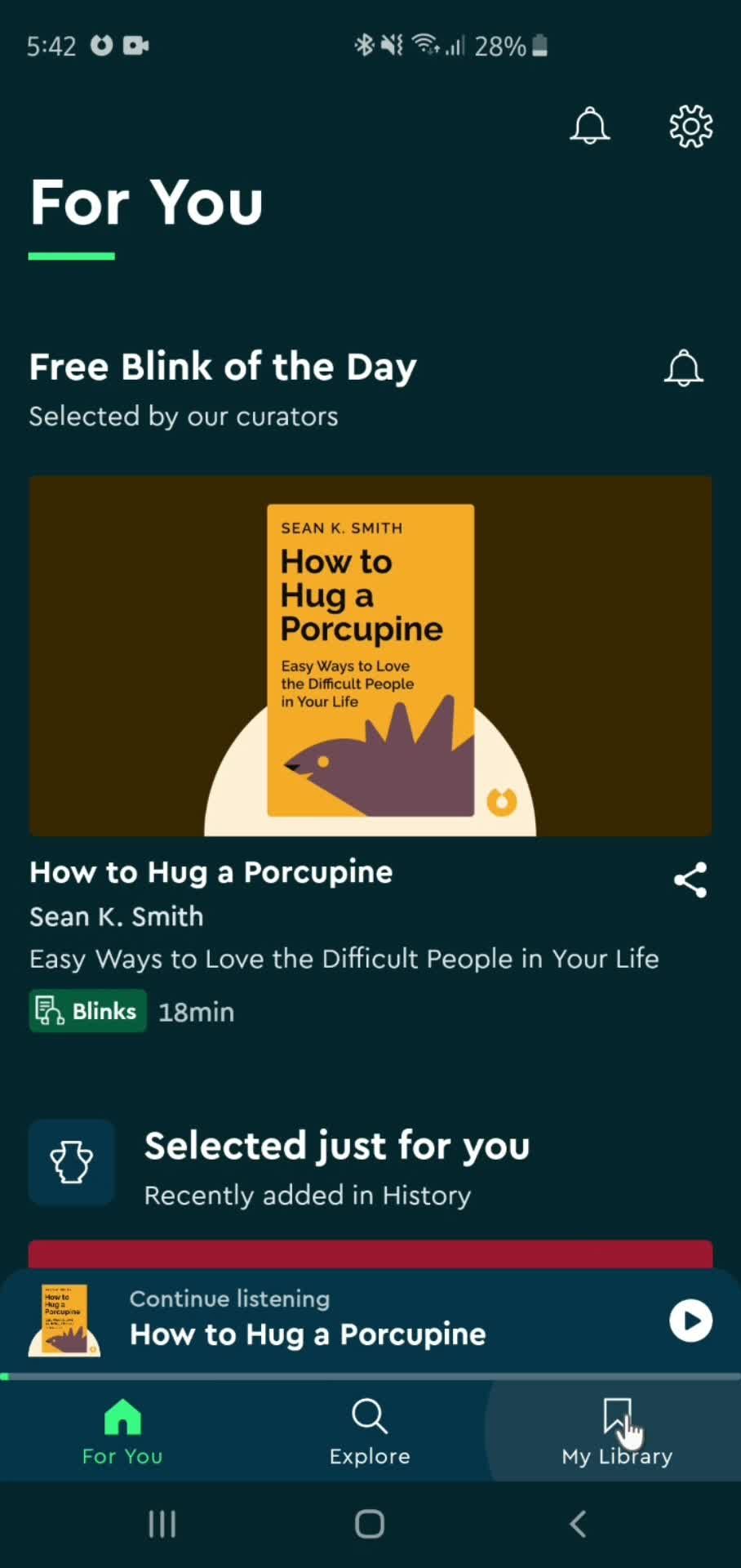 Leaving a review on Blinkist video thumbnail