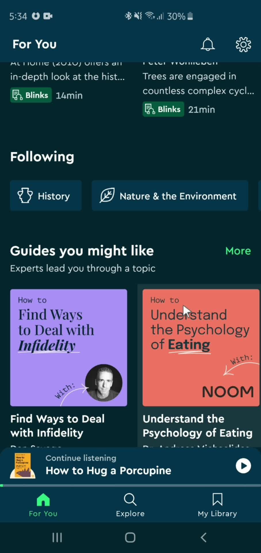 Saving on Blinkist video thumbnail