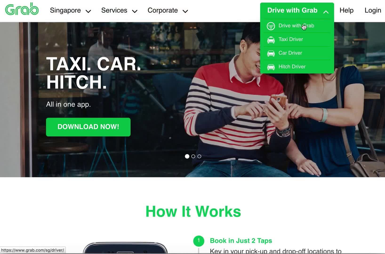 Driver signup on Grab video thumbnail