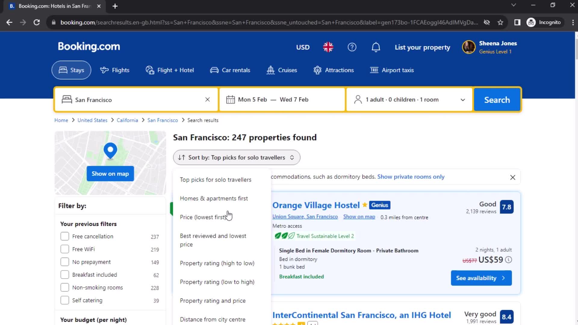 Booking a room on Booking.com video thumbnail