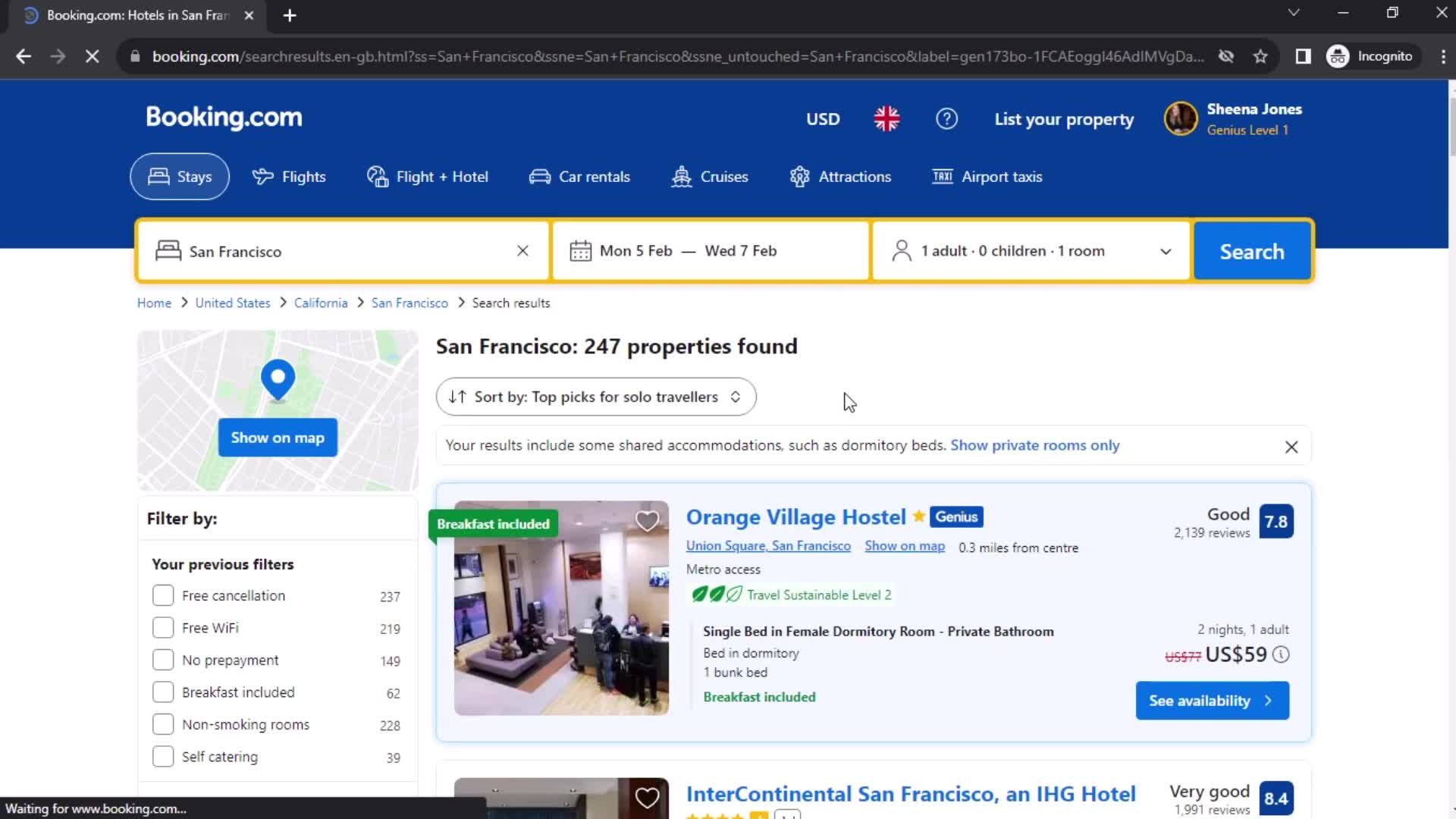 Booking a room on Booking.com video thumbnail