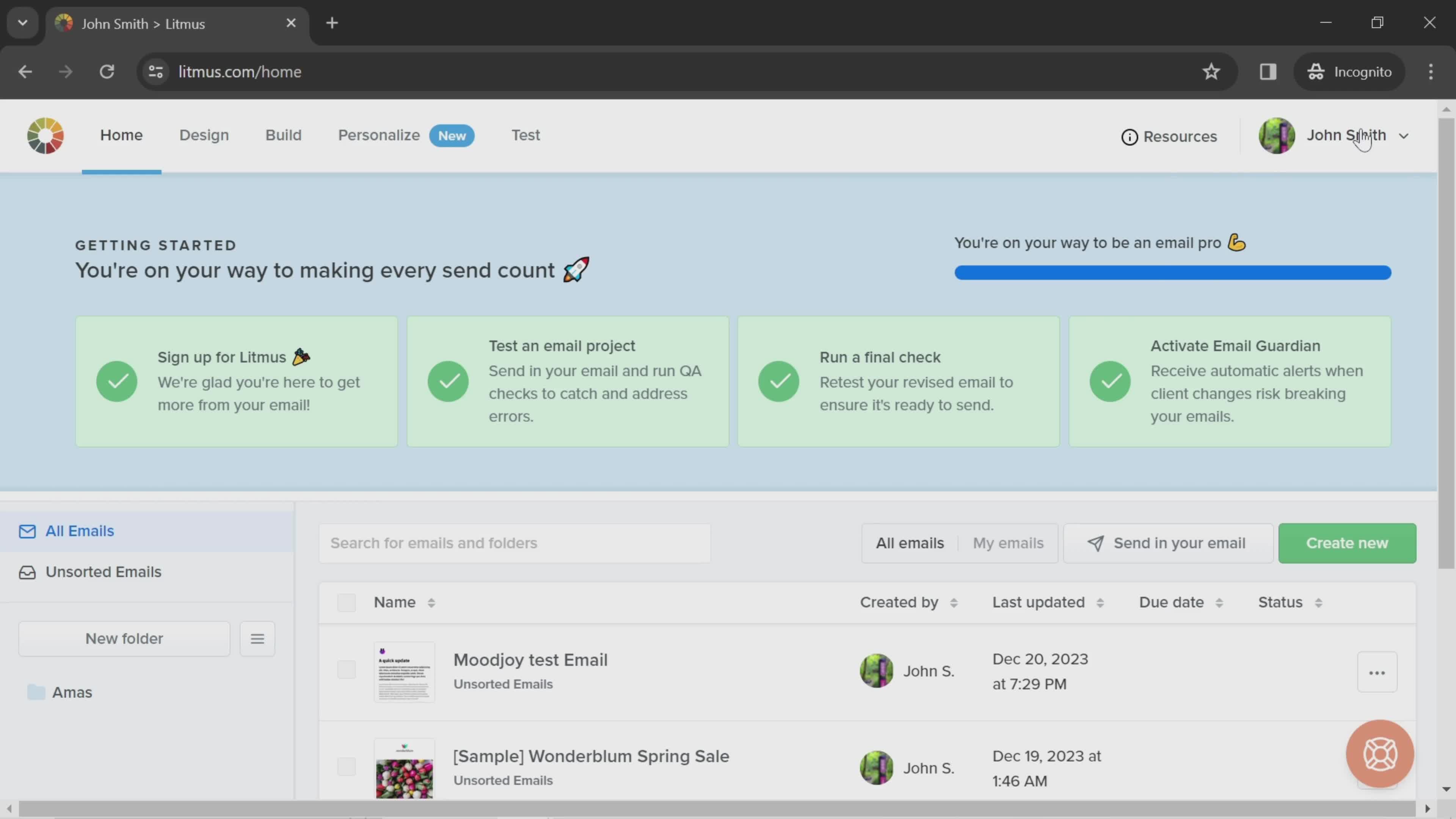 Updating billing contact on Litmus video thumbnail